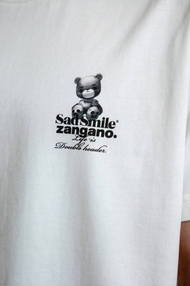 SAD SMILE by CUSTOMELLOW -  - sadsmile x zangano logo t-shirt