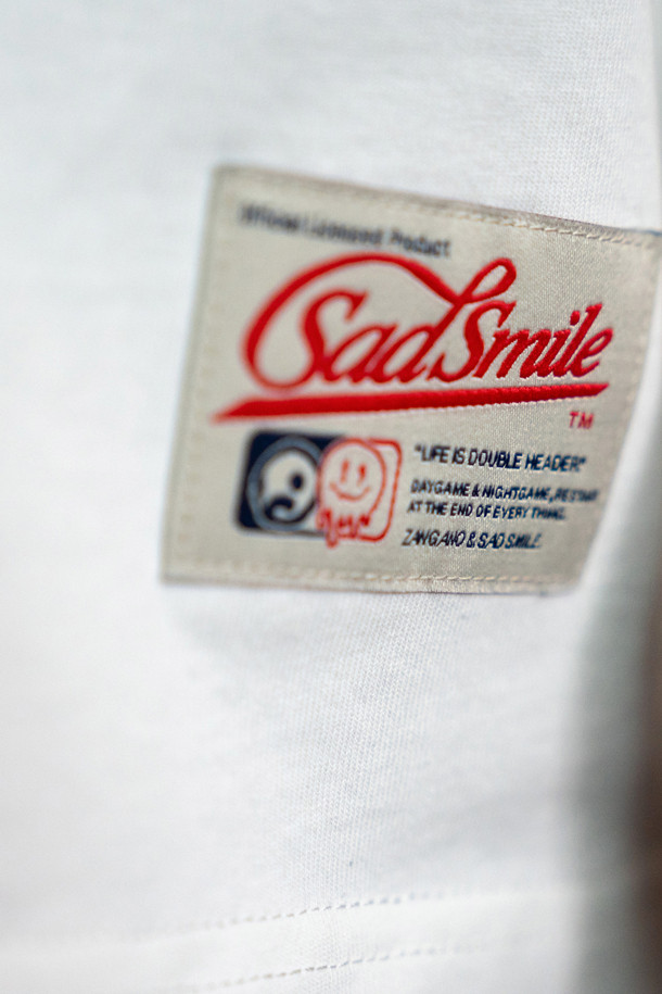 SAD SMILE by CUSTOMELLOW -  - sadsmile x zangano oversized graphic t-shirt