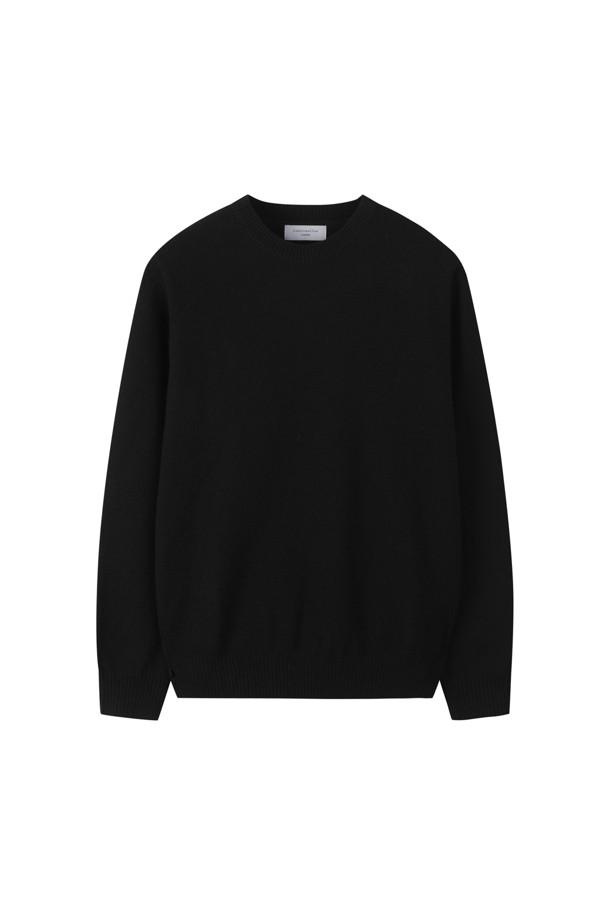 CUSTOMELLOW - 니트/가디건 - [Outlet] Black Honeycomb Sweater