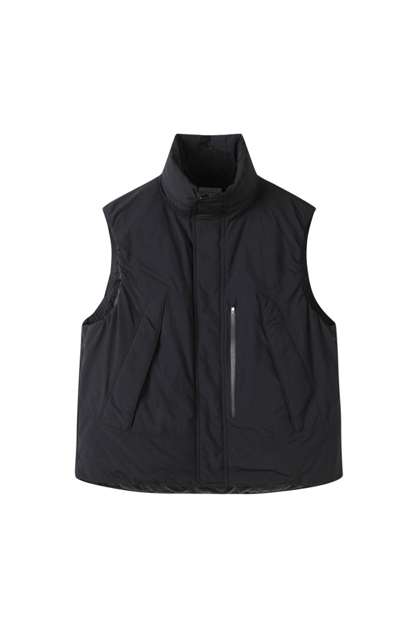 CUSTOMELLOW - 다운/패딩 - Black Down Vest