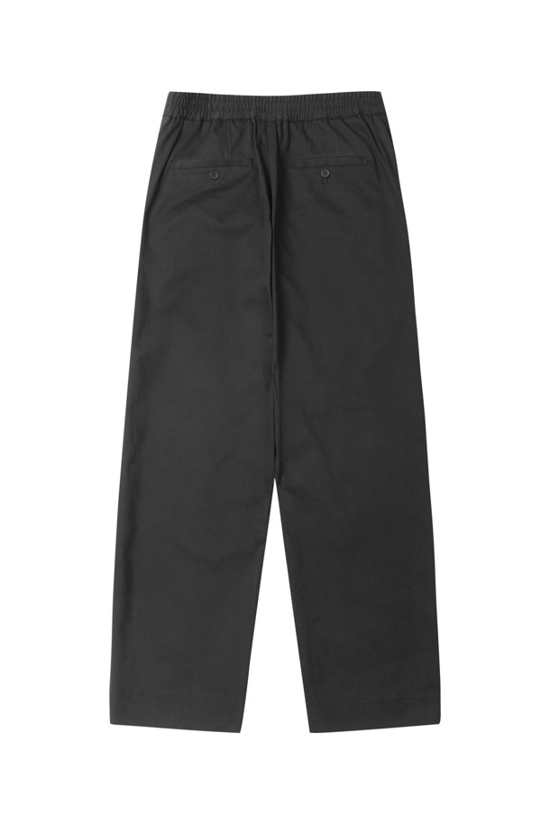 CUSTOMELLOW - 팬츠 - [Outlet] Black Straight Fit Pants