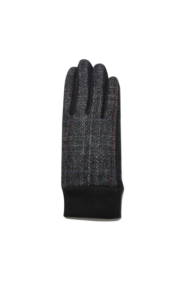 CUSTOMELLOW - 스카프/머플러 - Grey Harristweed Wool Gloves