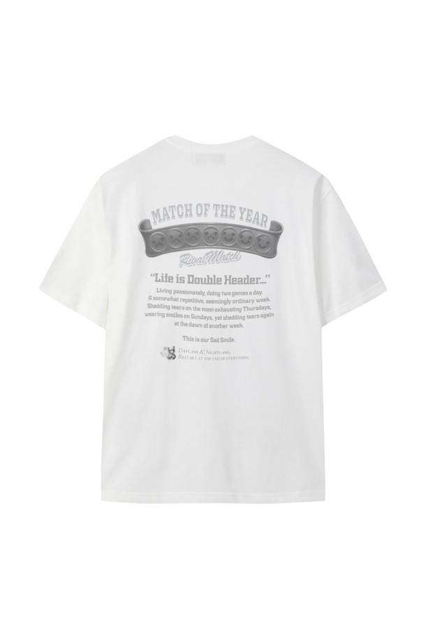 SAD SMILE by CUSTOMELLOW - 티셔츠 - sadsmile x zangano graphic t-shirt