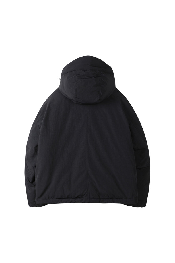 CUSTOMELLOW - 다운/패딩 - [Online Only] Black Down Puffer Jacket