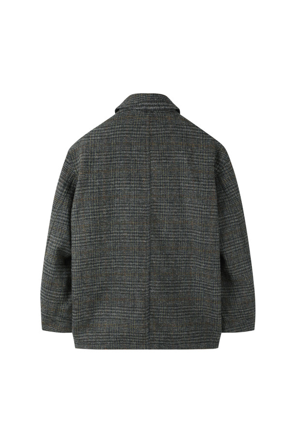 CUSTOMELLOW - 수트/블레이저자켓 - Khaki Harristweed Wool Jacket