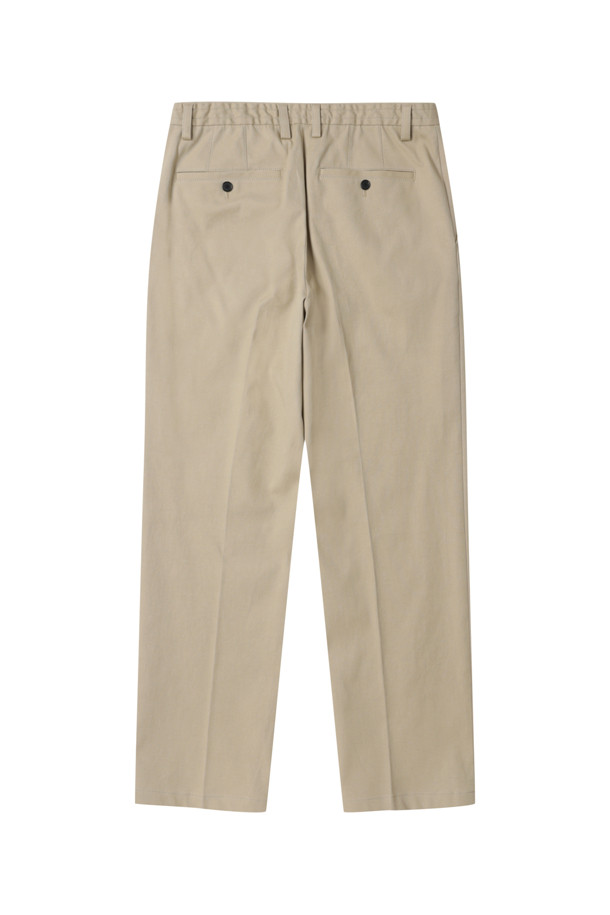 CUSTOMELLOW - 팬츠 - cotton banding straight pants