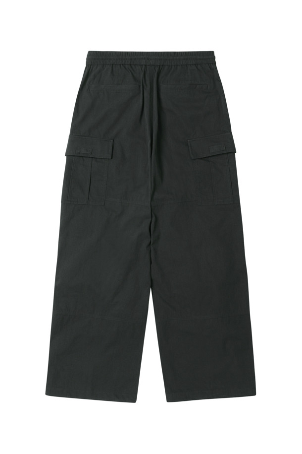 CUSTOMELLOW - 캐주얼팬츠 - Black Cargo Pants