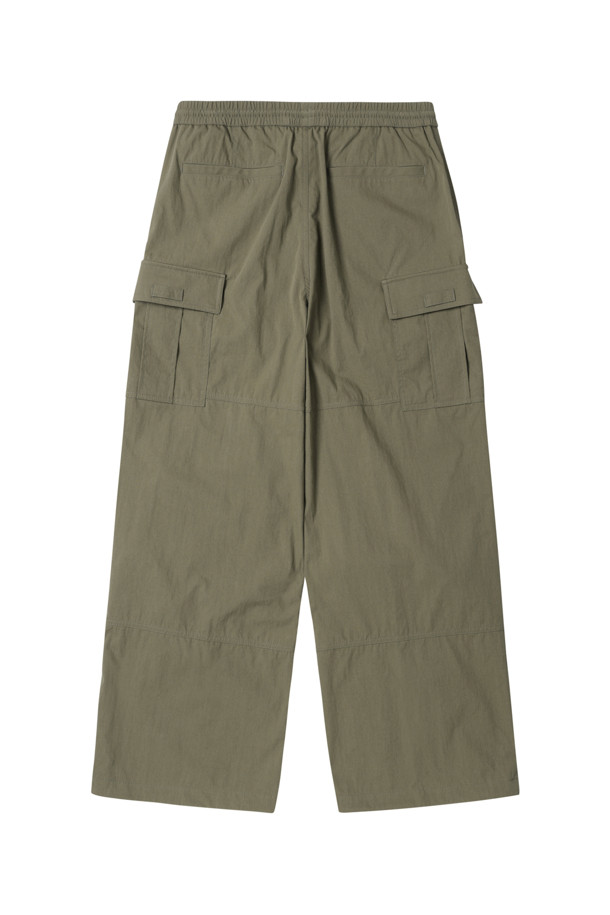 CUSTOMELLOW - 캐주얼팬츠 - Khaki Cargo Pants