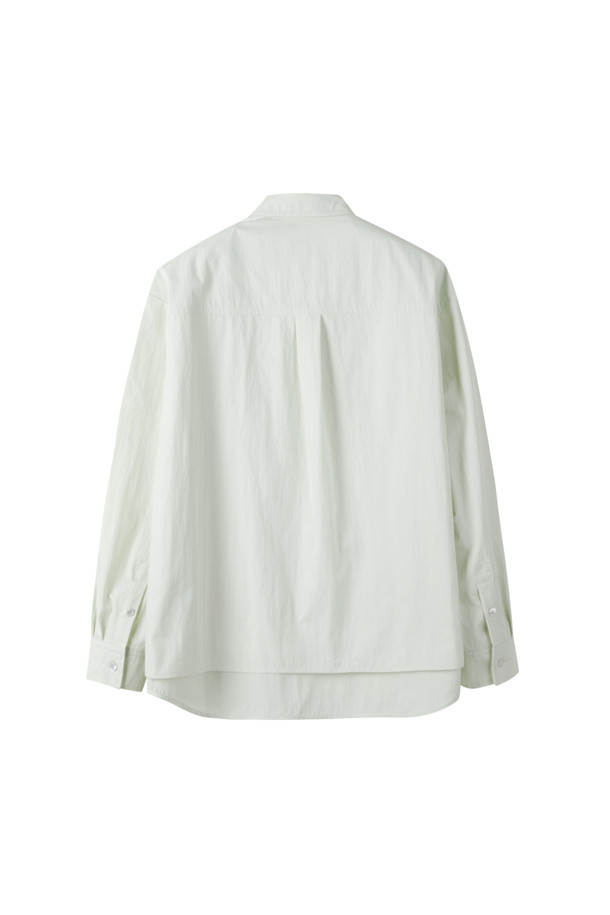 CUSTOMELLOW - 셔츠 - double layered shirt (semi-over)
