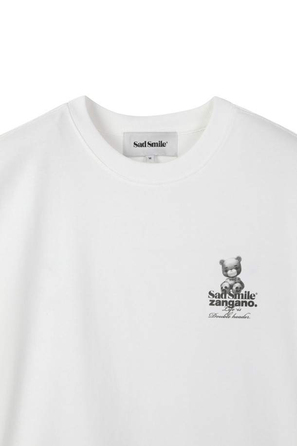 SAD SMILE by CUSTOMELLOW -  - sadsmile x zangano logo t-shirt