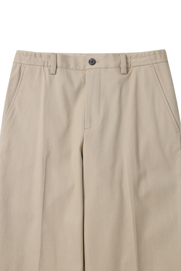 CUSTOMELLOW - 팬츠 - cotton banding straight pants