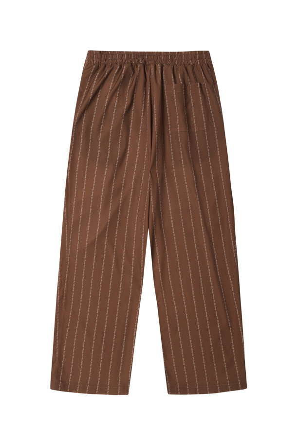 CUSTOMELLOW - 캐주얼팬츠 - [SAY TOUCHÉ] Brown Pajama Setup Pants