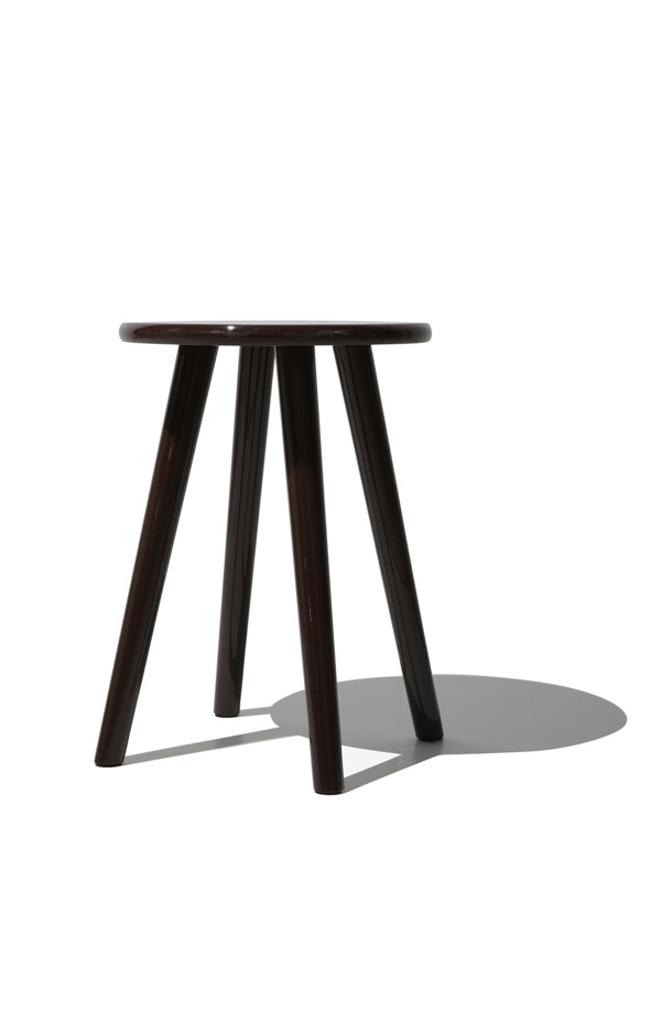 CUSTOMELLOW - 홈데코 - [SAY TOUCHÉ] Brown Sunday Jagae Stool