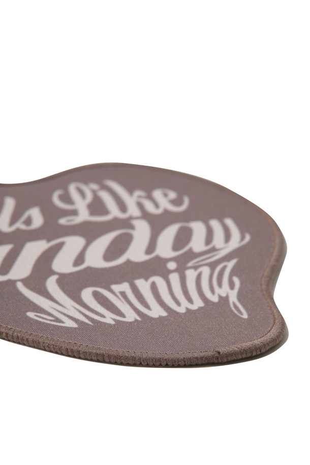 CUSTOMELLOW -  - [SAY TOUCHÉ] Brown Liquified Sunday Coaster