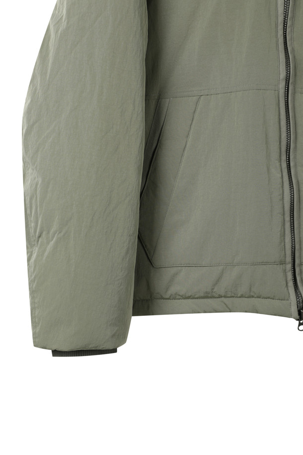 CUSTOMELLOW - 점퍼 - [Outlet] Khaki Short Down Bomber