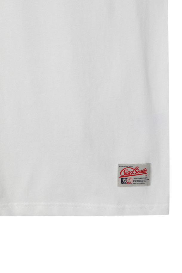 SAD SMILE by CUSTOMELLOW - 티셔츠 - sadsmile x zangano graphic t-shirt