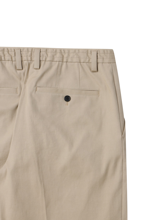 CUSTOMELLOW - 팬츠 - cotton banding straight pants