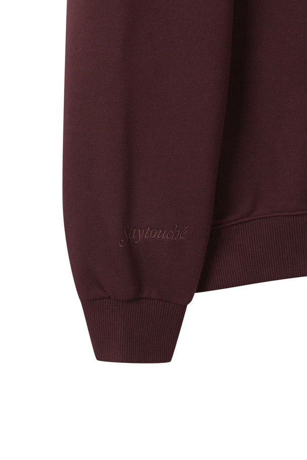 CUSTOMELLOW - 스웨트셔츠 - [SAY TOUCHÉ] Wine Setup Sweatshirt