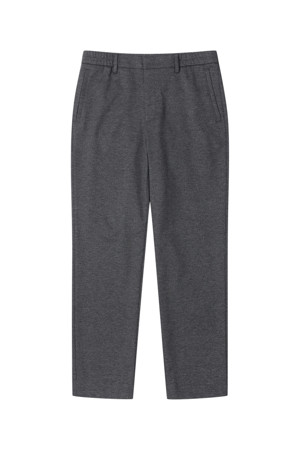 [Outlet] Grey Wide Fit Jersey Pants