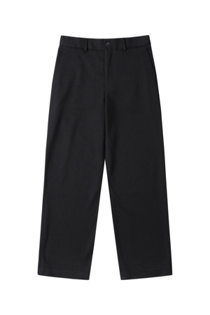[Outlet] Black Relaxed Fit Setup Pants