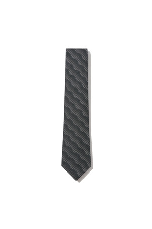 Green Silk Wave Tie