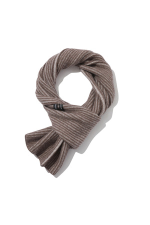 Beige Cashmere Blended Muffler