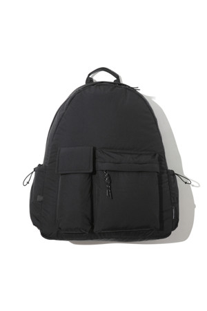 Black Nylon Backpack