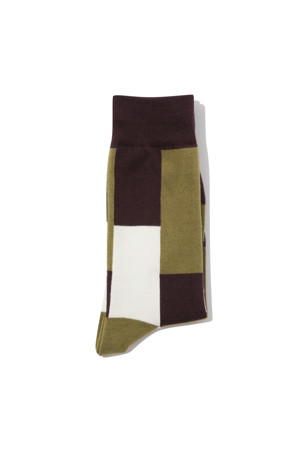 formal color block socks 