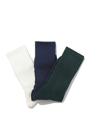 solid functional socks 3set