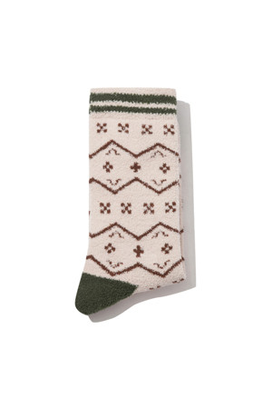 Ivory Navajo Socks