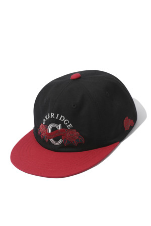 season motif straight brim ball cap