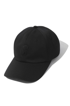 Black Embroidery Logo Cap