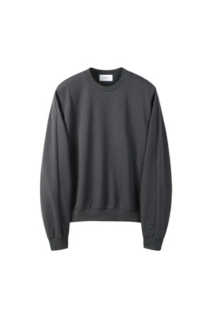 [Online Only] Grey Relaxed Sweatshirt