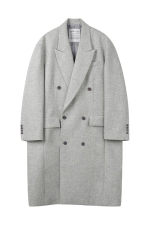 [HED MAYNER] Oatmeal Wool Chesterfield Coat