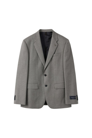 Reda Beige Melange Textured Suit Jacket 