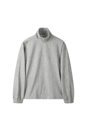 Ivory Half Zip Sweatshirt