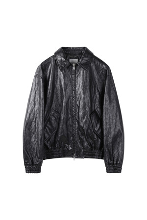 Black Eco Leather Jacket