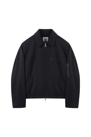 Black Twill Blouson