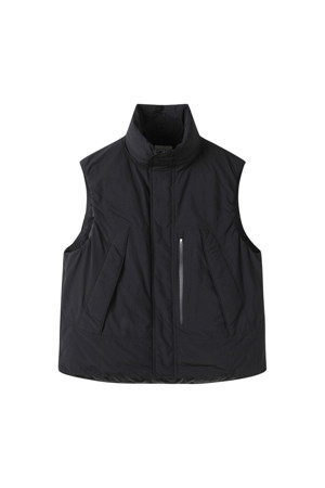 Black Down Vest