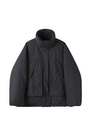 Black Highneck Down Bomber