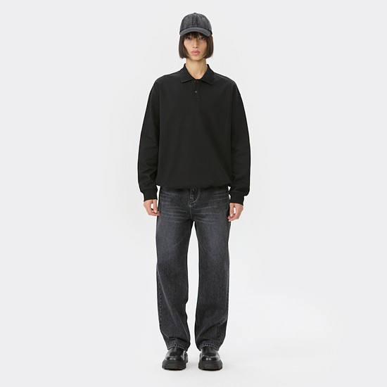 Black Sweat Polo