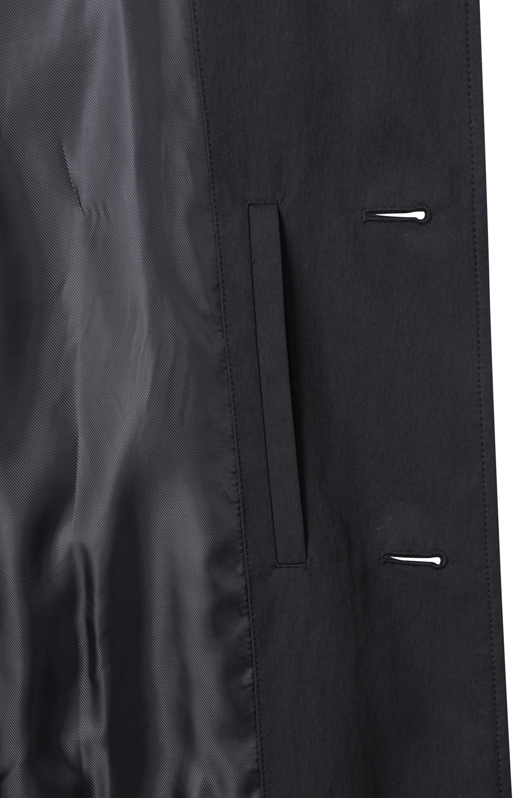 CUSTOMELLOW - 코트 - Black Belted Mac Coat