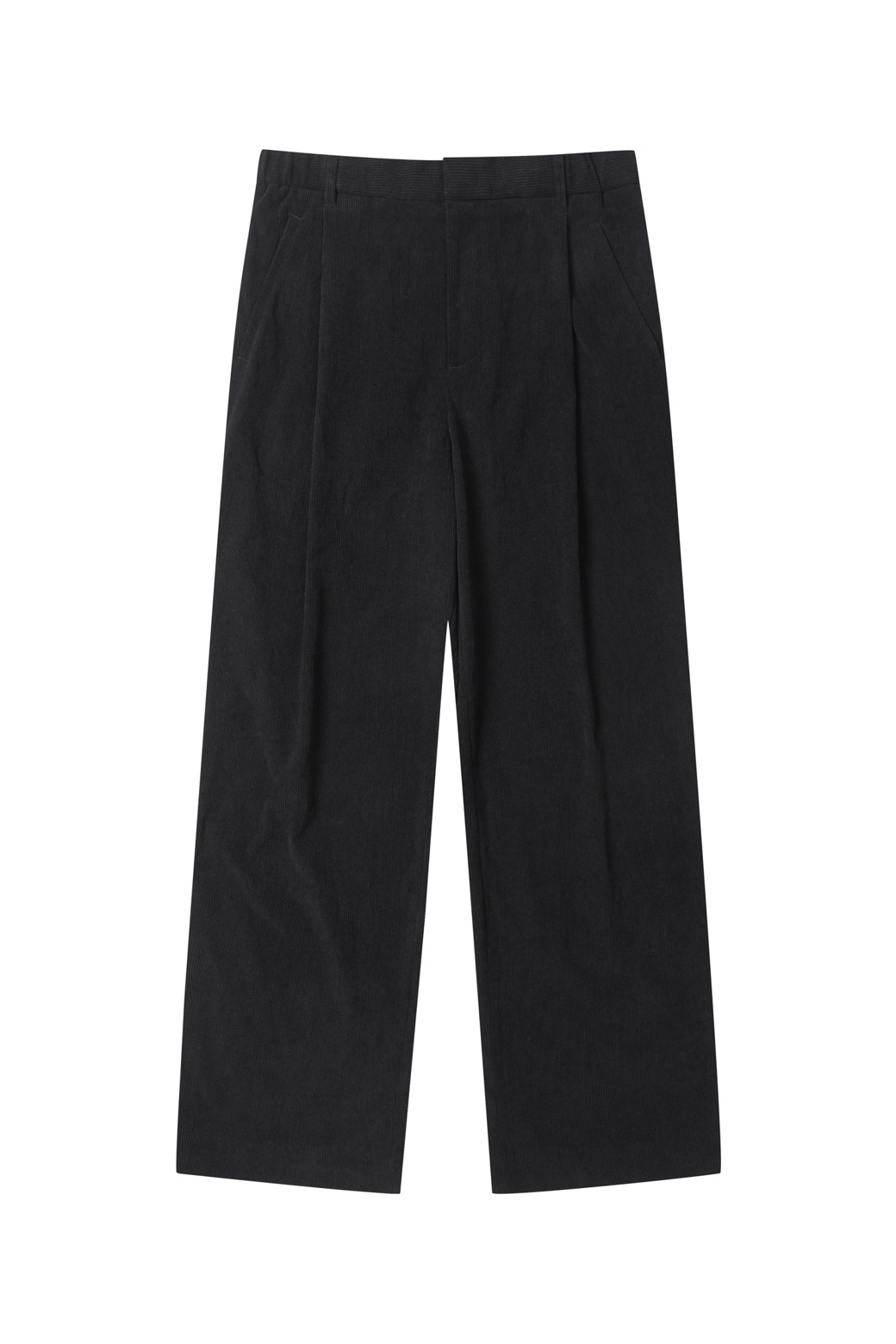韓国人気★BLACKUP★WASHING ONE-TUCK BALLOON CORDUROY PANTS Ross Fold Corduroy Pants - IDF | 60% - Asian Fashion Online