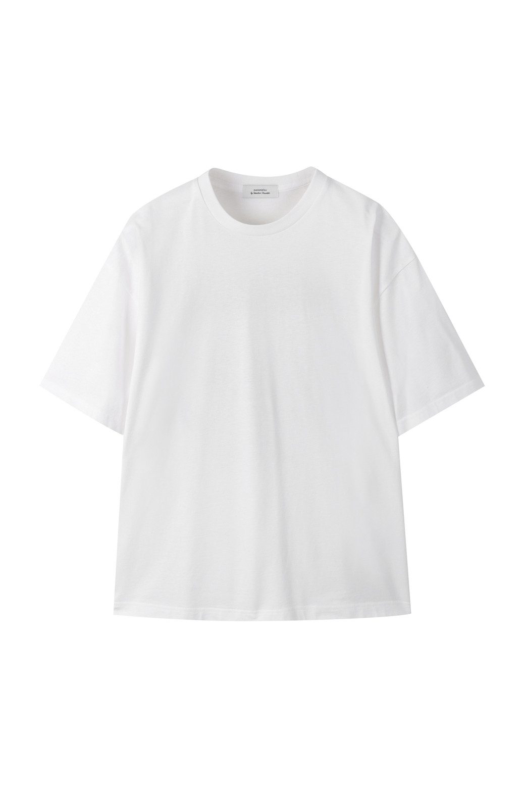CUSTOMELLOW - 반팔티셔츠 - White Graphic T-shirt