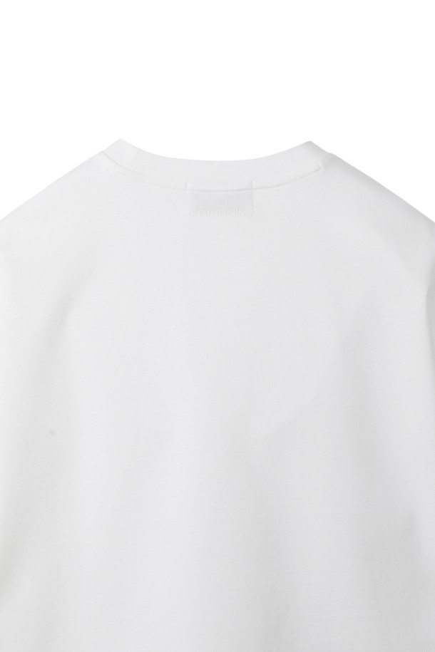 CUSTOMELLOW - 티셔츠 - [Outlet] White Relaxed Fit T-shirt