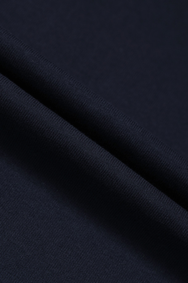 CUSTOMELLOW - 반팔티셔츠 - Navy Binding Detail T-shirt