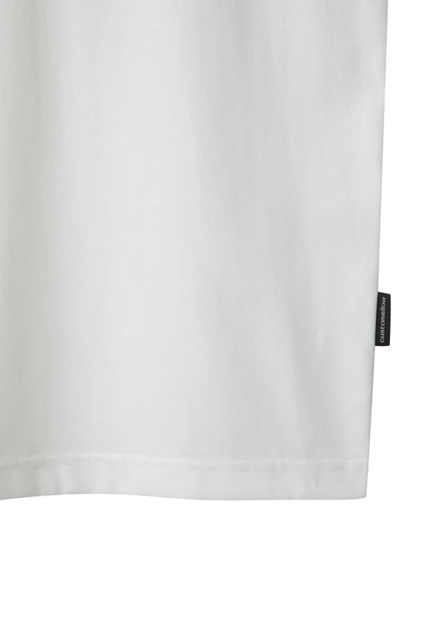 CUSTOMELLOW - 반팔티셔츠 - [Ron Mueck] White Graphic T-shirt