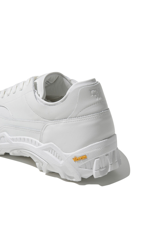 CUSTOMELLOW - 스니커즈 - White Leather Sneakers