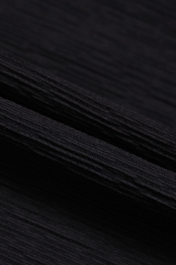 CUSTOMELLOW - 블루종/점퍼 - Black Pleats Work Jacket