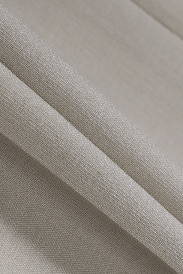 CUSTOMELLOW - 캐주얼팬츠 - Ivory Slim Fit Setup Pants